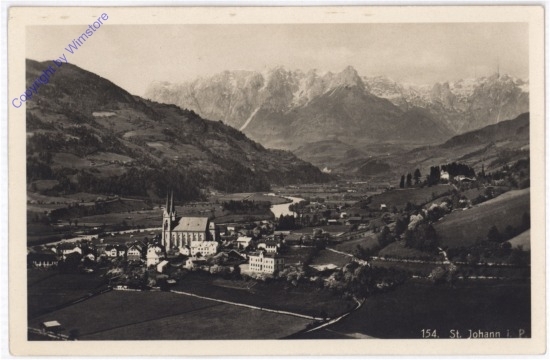 ak197616 St. Johann im Pongau, Ortsansicht