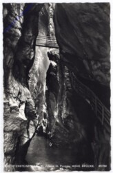 St. Johann im Pongau, Liechtensteinklamm, Hohe Brücke