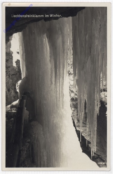 ak197621 St. Johann im Pongau, Liechtensteinklamm, im Winter