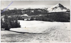 Strobl, Berghaus Huber, Skigebiet Postalm mit Labenberg