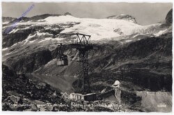 Uttendorf, Stubachseilbahn gegen Granafspitze un dsonnblick