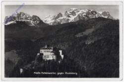 Werfen, Feste Hohenwerfen gegen Hochkönig