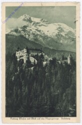 Werfen, Festung Werfen mit Blick auf das Hagengebirge