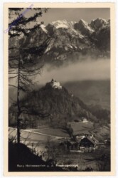 Werfen, Burg Hohenwerfen g.d. Tennengebirge