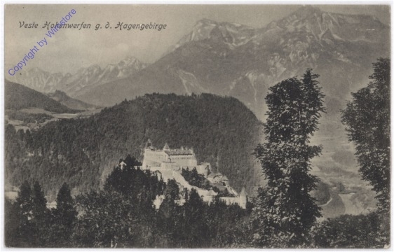 Werfen, Feste Hohenwerfen g.d. Hagengebirge