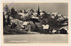 Werfenweng, gegen den Hochkönig