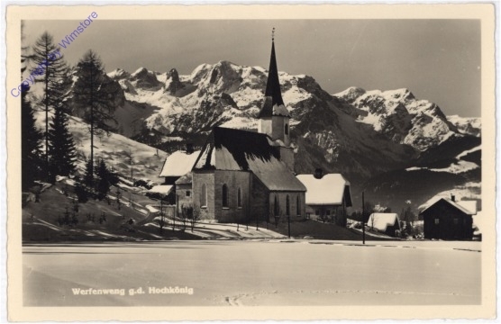 Werfenweng, gegen den Hochkönig
