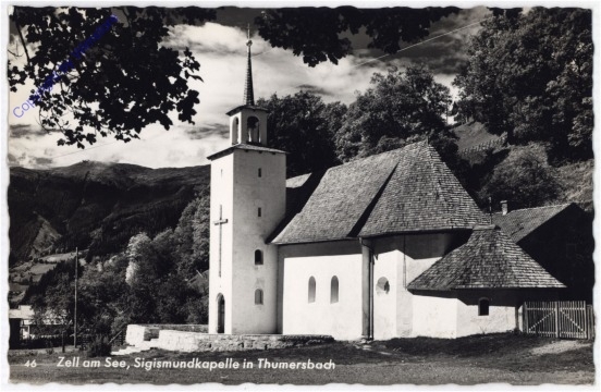 ak197718 Zell am See, Sigismundkapelle in Thumersbach