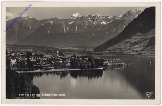 ak197722 Zell am See, mit Steinernem Meer