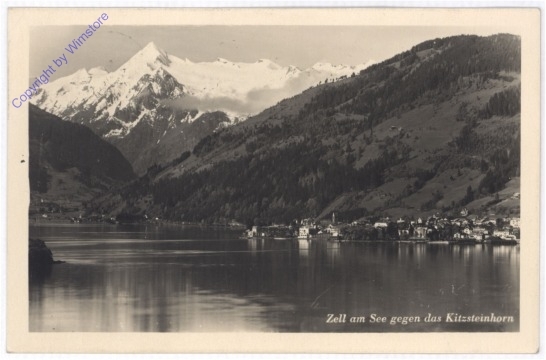 Zell am See, gegen das Kitzsteinhorn