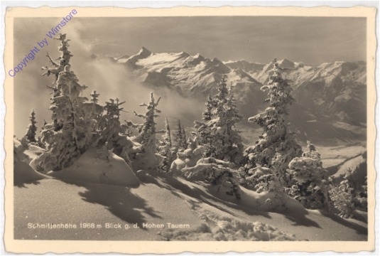 ak197725 Zell am See, Schmittenhöhe, Blick g.d. Hohen Tauern