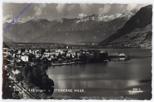 Zell am See, gegen d. Steinerne Meer