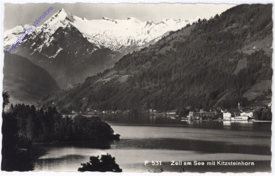 ak197731 Zell am See, mit Kitzsteinhorn