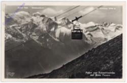 Zell am See, Fahrt zur Schmittenhöhe mit Hohen Tauern