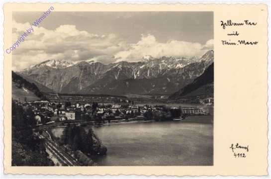 ak197736 Zell am See, mit Steinernem Meer
