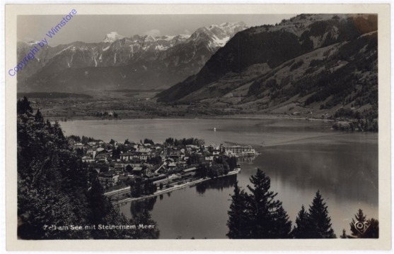 ak197738 Zell am See, mit Steinernem Meer
