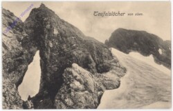 Zell am See, Teufelslöcher von oben
