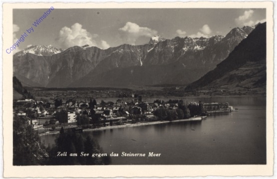 Zell am See, gegen das Steinerne Meer