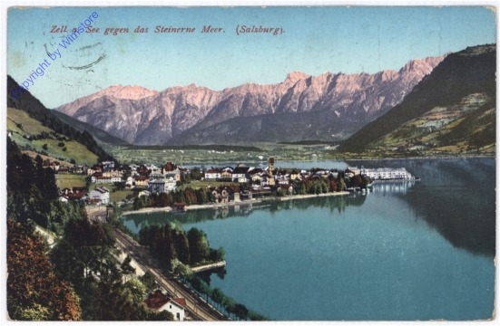 Zell am See, gegen d. Steinerne Meer