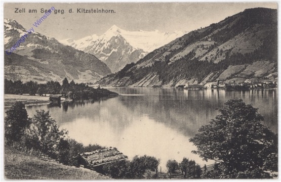 Zell am See, geg. d. Kitzsteinhorn