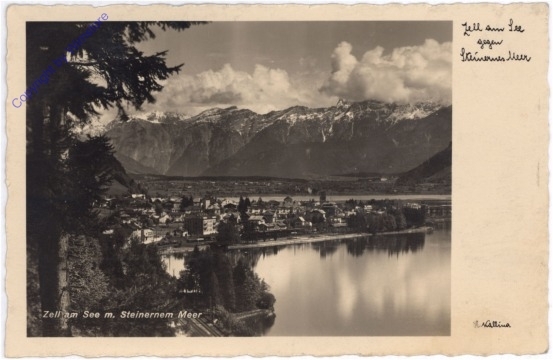 ak197764 Zell am See, m. Steinernem Meer