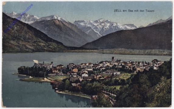 ak197765 Zell am See, mit den Tauern