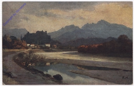 ak197767 Salzburg, Ortsansicht