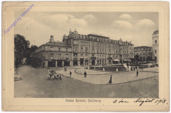 ak197770 Salzburg, Hotel Bristol