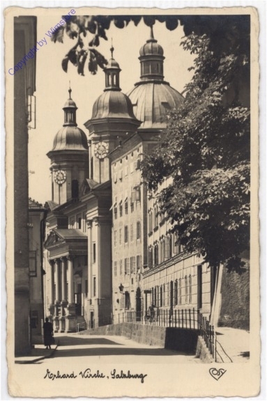 ak197774 Salzburg, Erhard Kirche