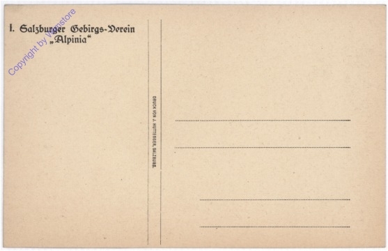 Salzburg, I. Salzburger Gebirgs-Verein "Alpinia"