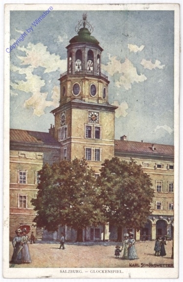 ak197786 Salzburg, Glockenspiel