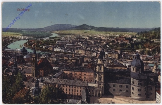 Salzburg, Ortsansicht