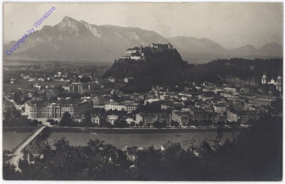 Salzburg, vom Kapuzinerberg