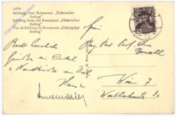 Salzburg, vom Restaurant "Elektrischer Aufzug"