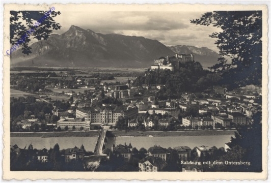 Salzburg, mit dem Untersberg