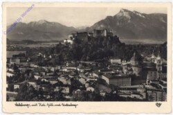 Salzburg, mit hoh. Göll und Untersberg