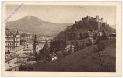 ak197819 Salzburg, vom Mönchsberg