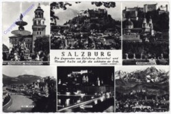 ak197823 Salzburg, Multiansicht