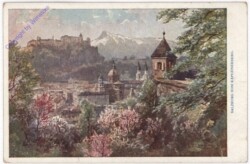 Salzburg, vom Kapuzinerberg