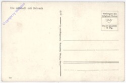 Salzburg, Altstadt mit Salzach