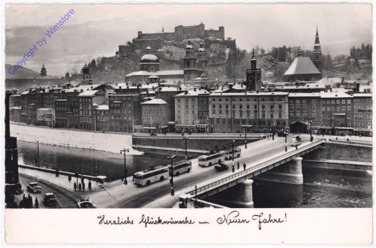 Salzburg, Herzliche Glückwünsche zum Neuen Jahr