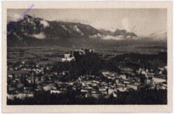 Salzburg, mit Untersberg