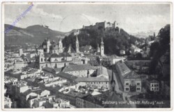 Salzburg, vom elektr. Aufzug