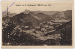 Salzburg, Aussicht von der Gaisbergspitze gegen Osten
