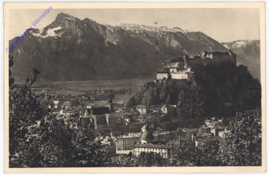 Salzburg, vom Kapuzinerberg