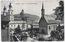 Salzburg, Blick von der Maximuskapelle