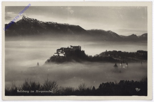 Salzburg, im Morgennebel