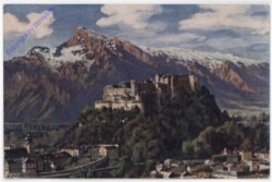 Salzburg, Festung mit Untersberg