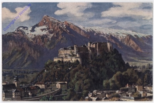 Salzburg, Festung mit Untersberg