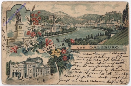 Salzburg, Gruss aus